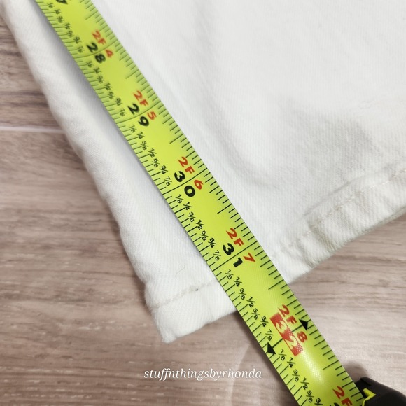 Polo Ralph Lauren Varick Slim Straight Stretch Denim Jeans White Mens 36x31 - Picture 12 of 13